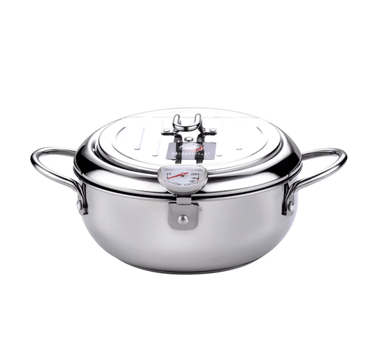 3 in 1 Japanese Stainless Steel Frying Pot